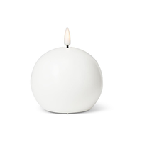 LED Ball Candle White