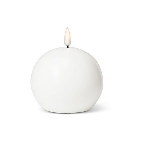 Abbott LED Ball Candle White