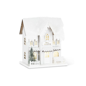 Abbott Small Snowy Toy Shop with LED Lights