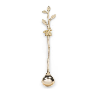 Abbott Long Spoon with Bee on Twig