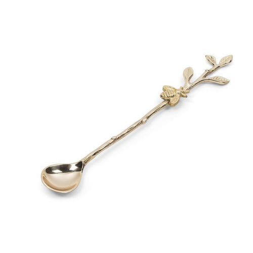 Abbott Long Spoon with Bee on Twig