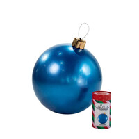 Holiball 18" Frosted Blue