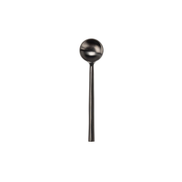 Matte Black Small Coffee Spoon