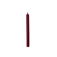 Candle 10” Column Dark Red Germany