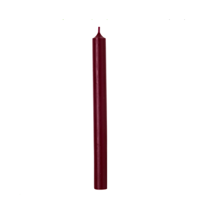 IHR Candle 10” Column Dark Red Germany