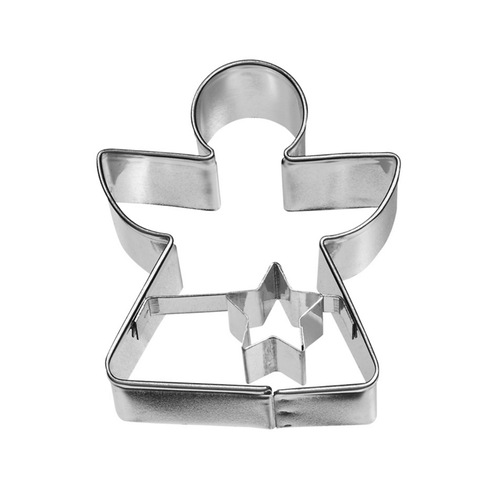 Mrs Birkmann Angel Cookie Cutter with Embossing