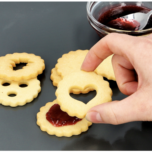 Mrs Birkmann Heart Linzer Cookie Cutter