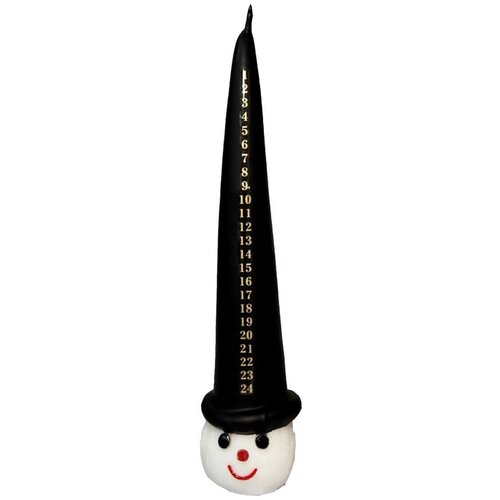 IHR Danish Calendar Candle Snowman 12 inches