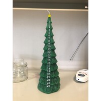 Danish Calendar Candle Tree with Star