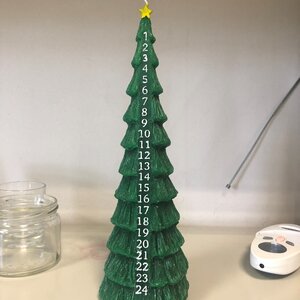 IHR Danish Calendar Candle Tree with Star