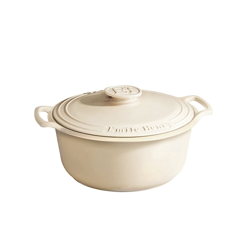 Emile Henry Emile Henry Sublime Stewpot Cream 7.5 Qt