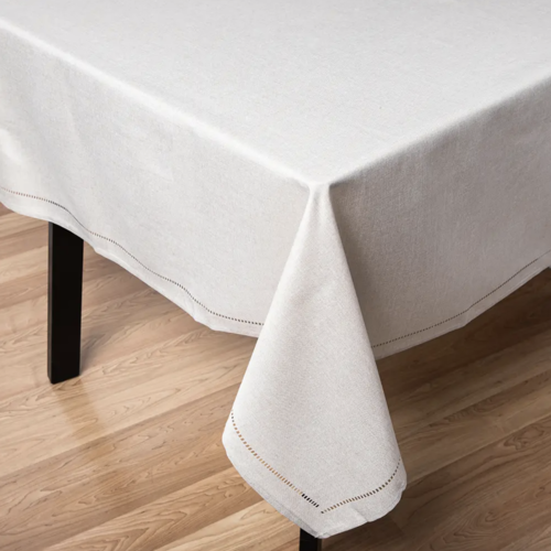 Harman Hemstitch Tablecloth 60x120 Linen