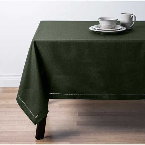 Harman Hemstitch Tablecloth 60x120 Forest