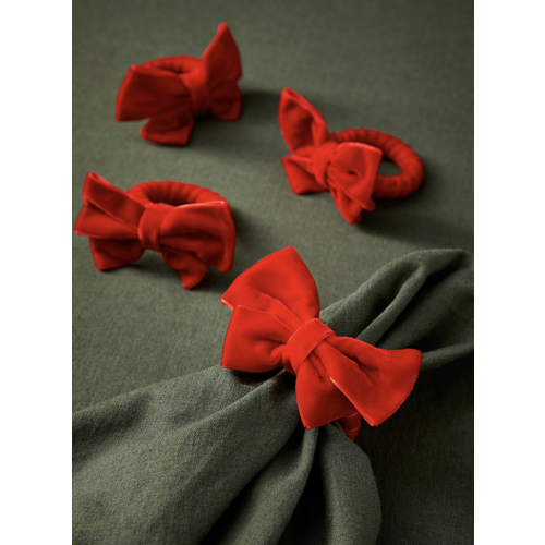 Harman Velvet Bow Napkin Ring
