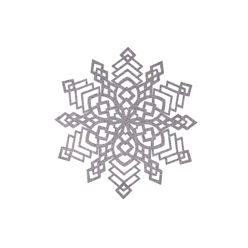 Harman Shimmer Snowflake Placemat Silver