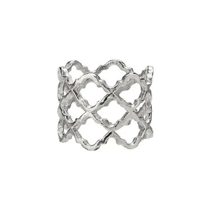 Harman Lattice Napkin Ring Silver