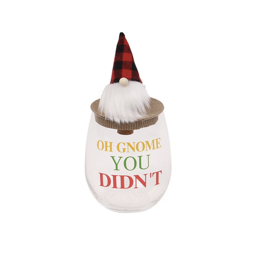 Harman Gnome Wine Glass and Stopper Set Harman Gnome Wine Glass and Stopper Set