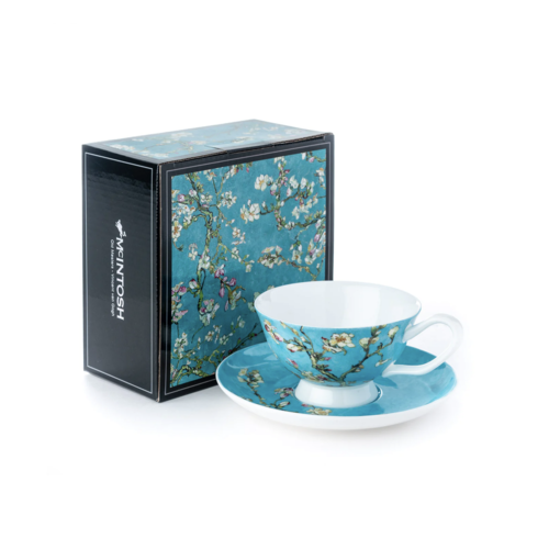 McIntosh Van Gogh Almond Blossom Cup & Saucer