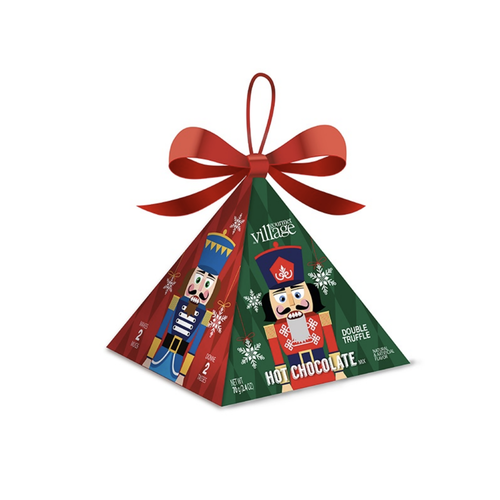 Gourmet du Village Nutcracker Hot Chocolate Pyramid Ornament Gourmet du Village Nutcracker Hot Chocolate Pyramid Ornament