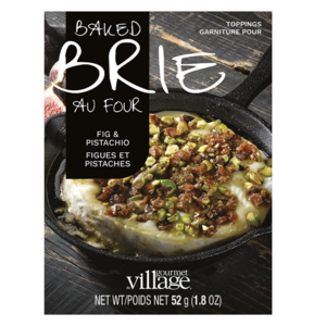 Gourmet du Village Fig & Pistachio Brie Topping