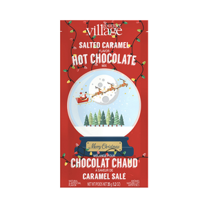 Gourmet du Village Hot Chocolate Single Salted Caramel Snowglobe Gourmet du Village Hot Chocolate Single Salted Caramel Snowglobe