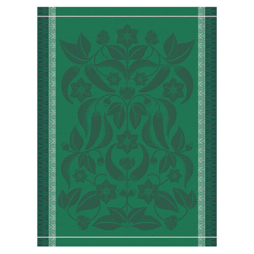 Jacquard Francais Tea Towel Piments Green