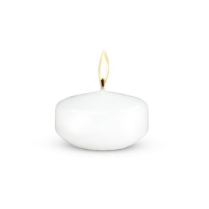 Abbott Classic Small Floater Candle White
