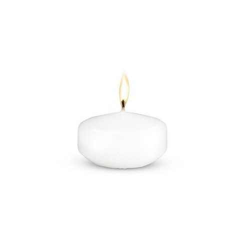 Abbott Classic Small Floater Candle White