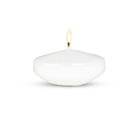 Classic Large Floater Candle White