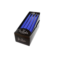 Danish Taper Short 10 inch Cobalt Blue