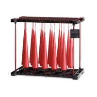 Cone Candle Red