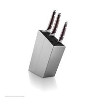 Angled Knife Block Grey