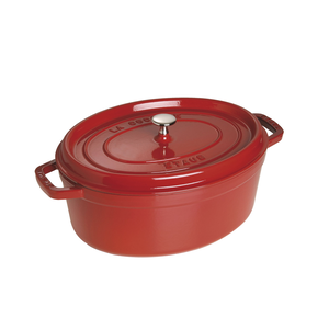 Staub Dutch Oven Oval 3.5Qt Cherry Staub