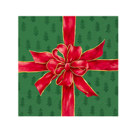 Napkin Lunch Paper Christmas Bow