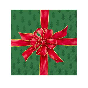 IHR Napkin Lunch Paper Christmas Bow