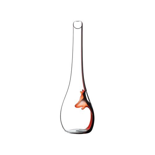 Riedel Decanter Dog Black and Red