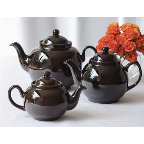 Adderley Ceramics Teapot Brown Betty 6 Cup