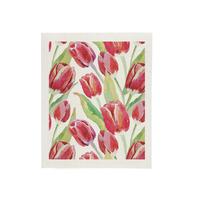 Swedish Cloth Pink Tulip