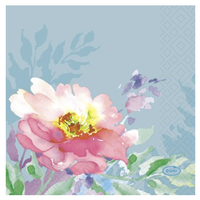 Napkin Cocktail Paper Flowy Floral