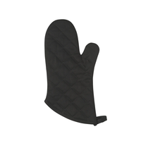 Oven Mitt Set Black