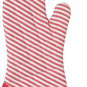 Now Designs Oven Mitt Set Red Stripe
