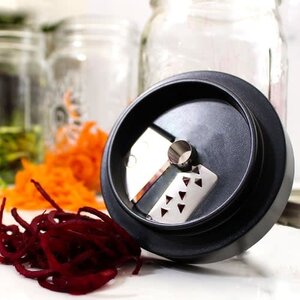 Microplane Mason Jar Spiralizer