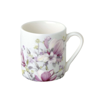 Espresso Cup Romantic Magnolia Light Blue