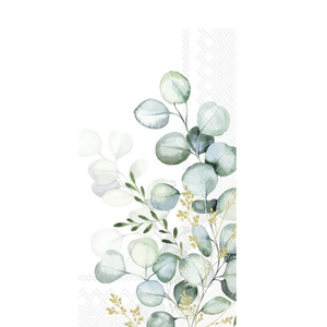IHR Guest Napkin Paper Eucalyptus Bouquet