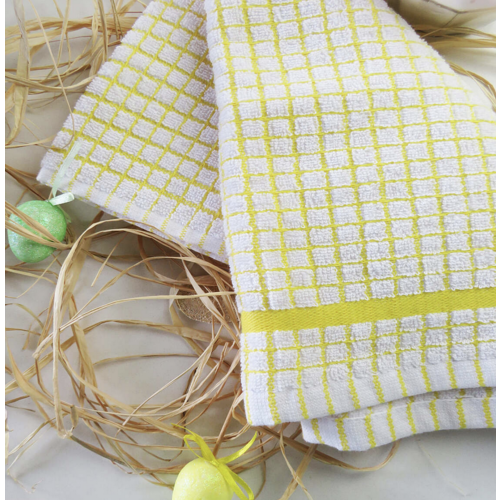 Samuel Lamont Poli-Dri Cotton Tea Towel Yellow