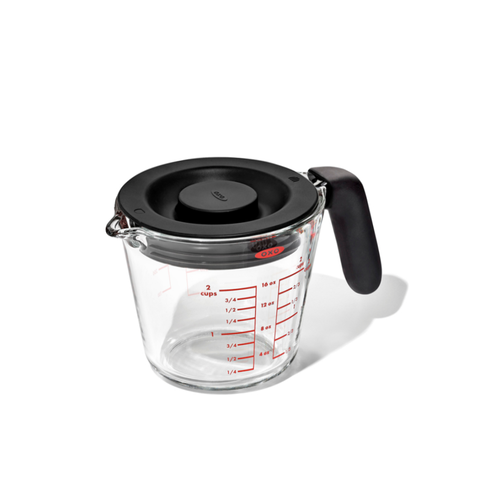 OXO OXO Glass Measuring Cup with Lid 2 Cups