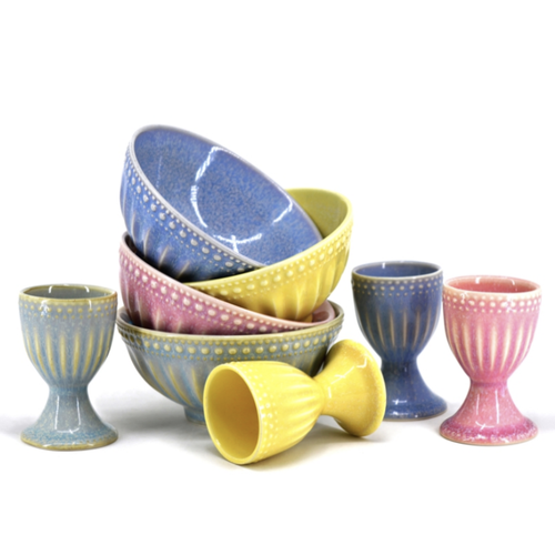 BIA French Lace Reactive Egg Cup Yellow