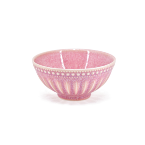 BIA French Lace Reactive Bowl Pink