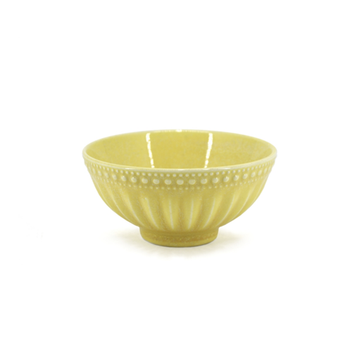 BIA French Lace Reactive Bowl Yellow