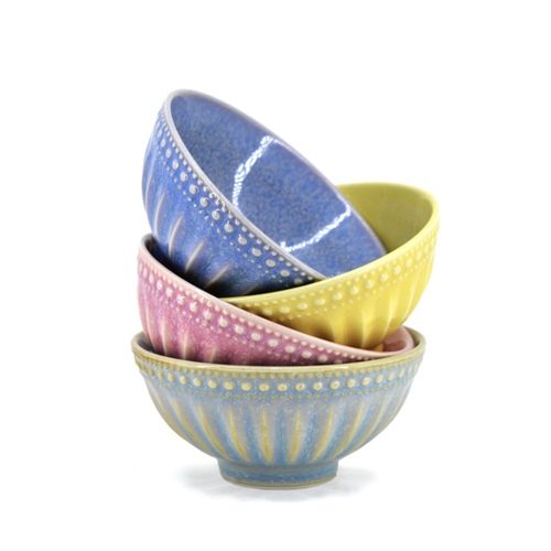 BIA French Lace Reactive Bowl Yellow
